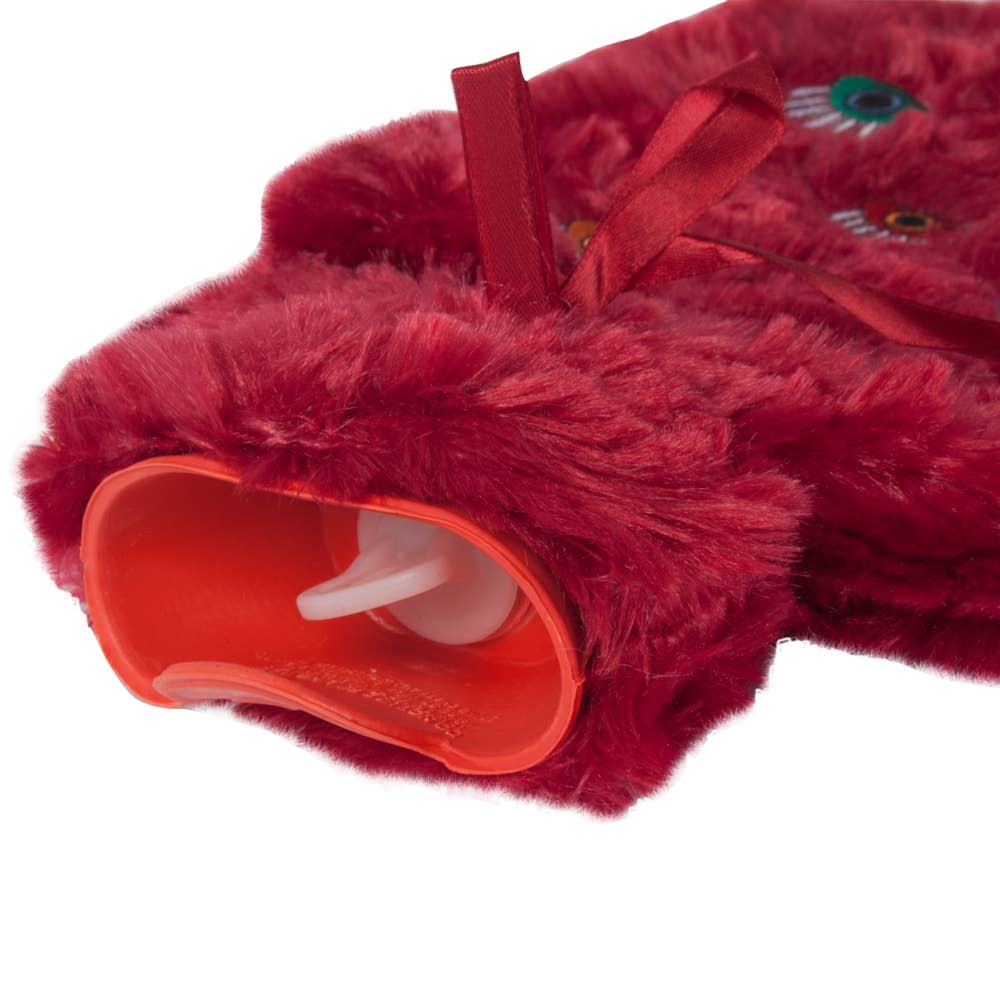 Biggbrands - Vendita all'ingrosso Impacchi caldi/freddi - Borsa dell'acqua calda Biggdesign con copertura in peluche rossa My Eyes On You5