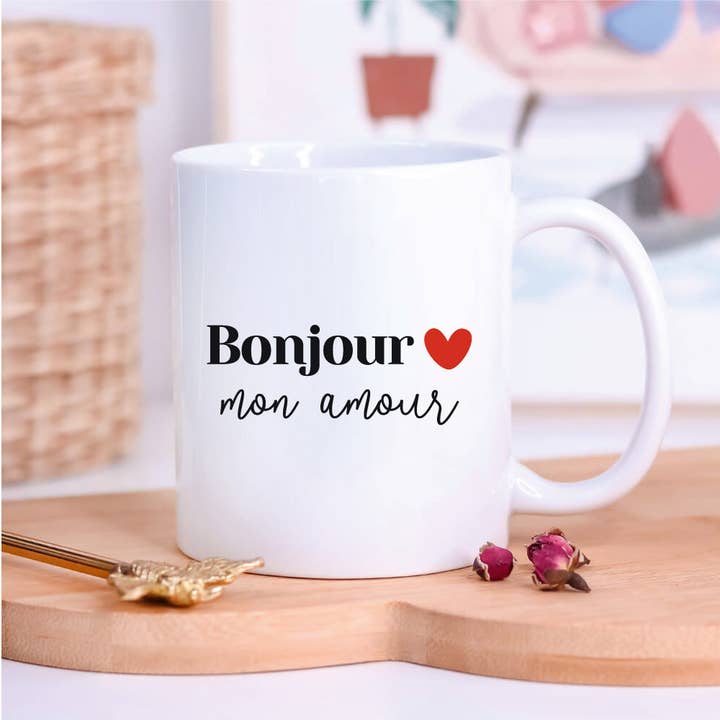 Ourson Câlin - Wholesale Coffee Mug - Valentine's Day Mug - Hello my love
