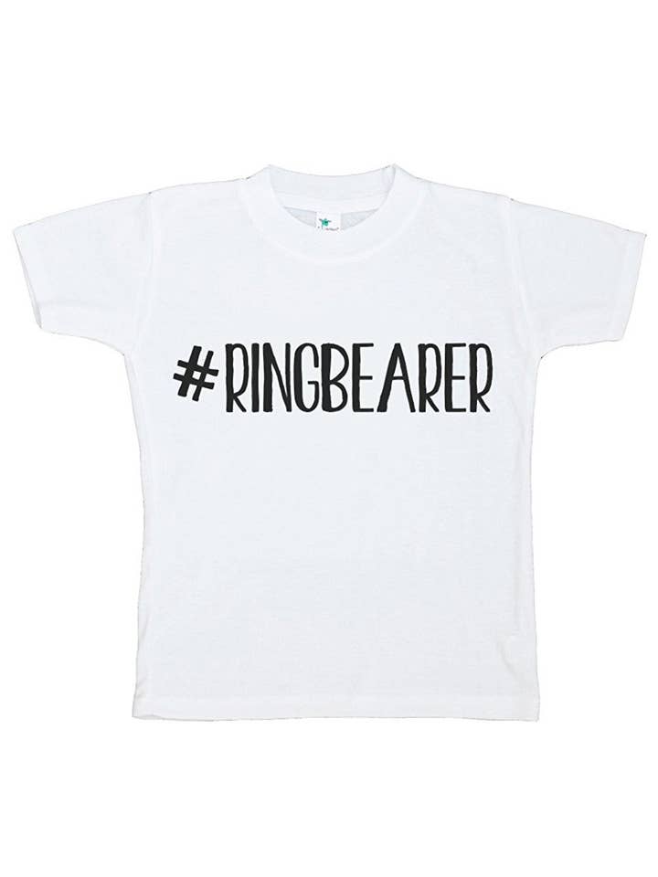 #RingBearer - Baby Boy's T-shirt for wholesale by 7 ate 9 Apparel