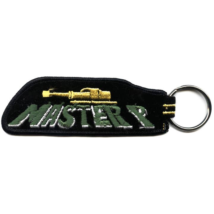 Embroidered Fabric Keychain - Master P - Tank Logo for wholesale by Square Deal Recordings & Supplies