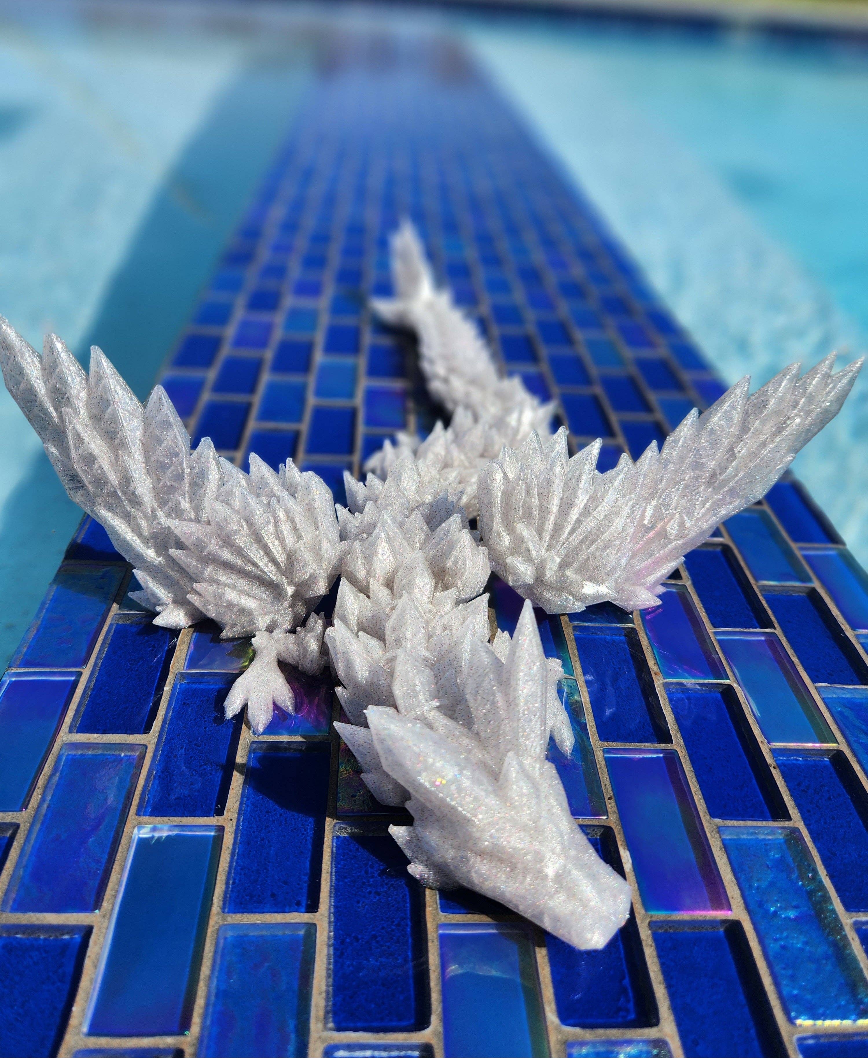 Altered Matter - Wholesale Decorative Figurine - Large Winged Dragon- Articulated Fantasy Decor2