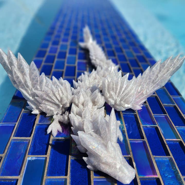 Altered Matter - Wholesale Decorative Figurine - Large Winged Dragon- Articulated Fantasy Decor2