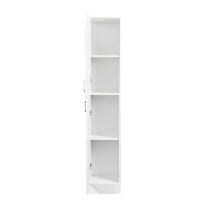 HOMYCASA DESIGN INC - Wholesale Cabinet - Black/White Freestanding Double-Door Storage Cabinet6