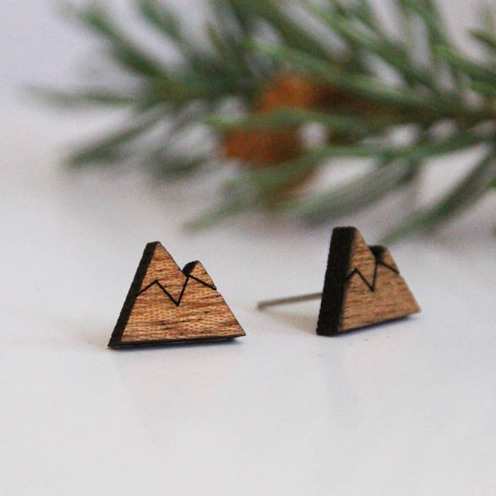 Mount Edith Cavell Earrings for wholesale by 54+Pine