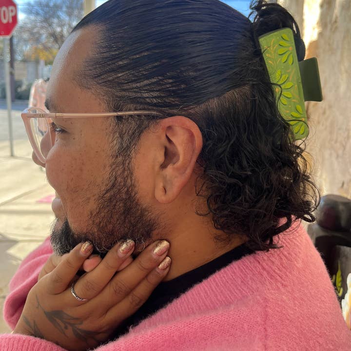 El Retoñito - Wholesale Hair Clip - Women's - Hand-painted Hair Claw Clips2