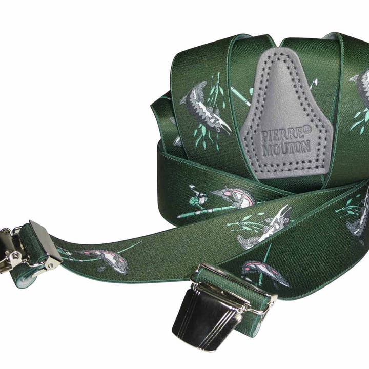 Hängslen - Stör Grå 120/3 | Handgjord för wholesale av Pierre Mouton