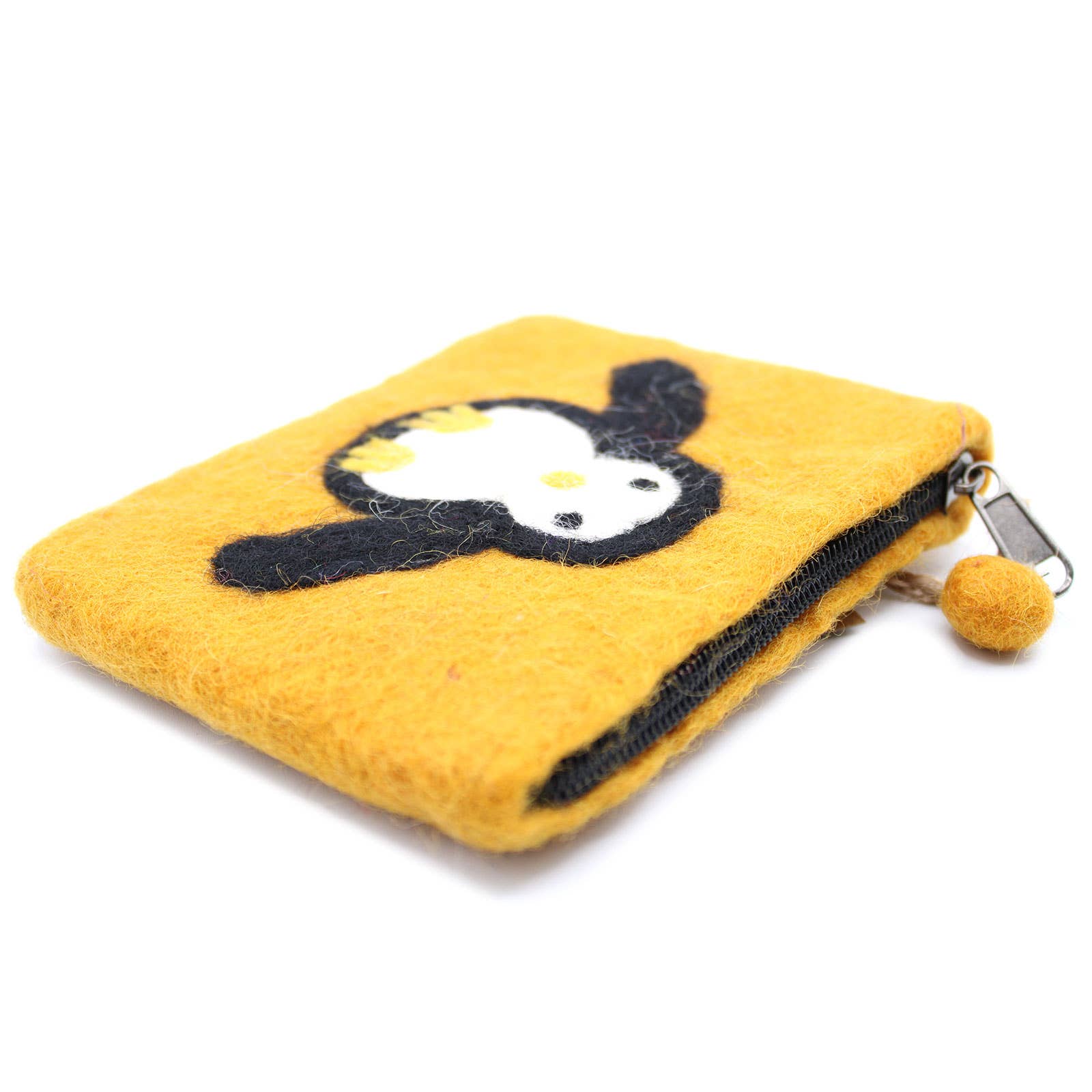 AW Artisan - Wholesale Coin Purse - Unisex - Natural Felt Purse (surt) - Cute Penguin4