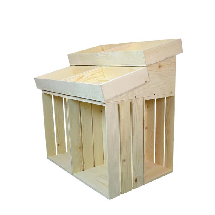 Poole & Sons Inc. - Wholesale Retailer Display Stand/Case - Wooden End Cap Store Floor Display1