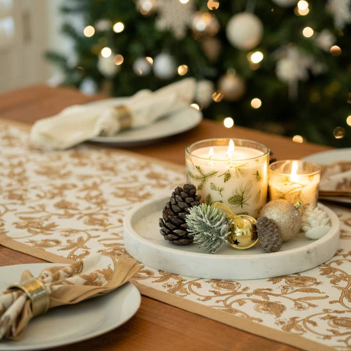 Granada Mustard tafellopers voor wholesale door Caravan Home