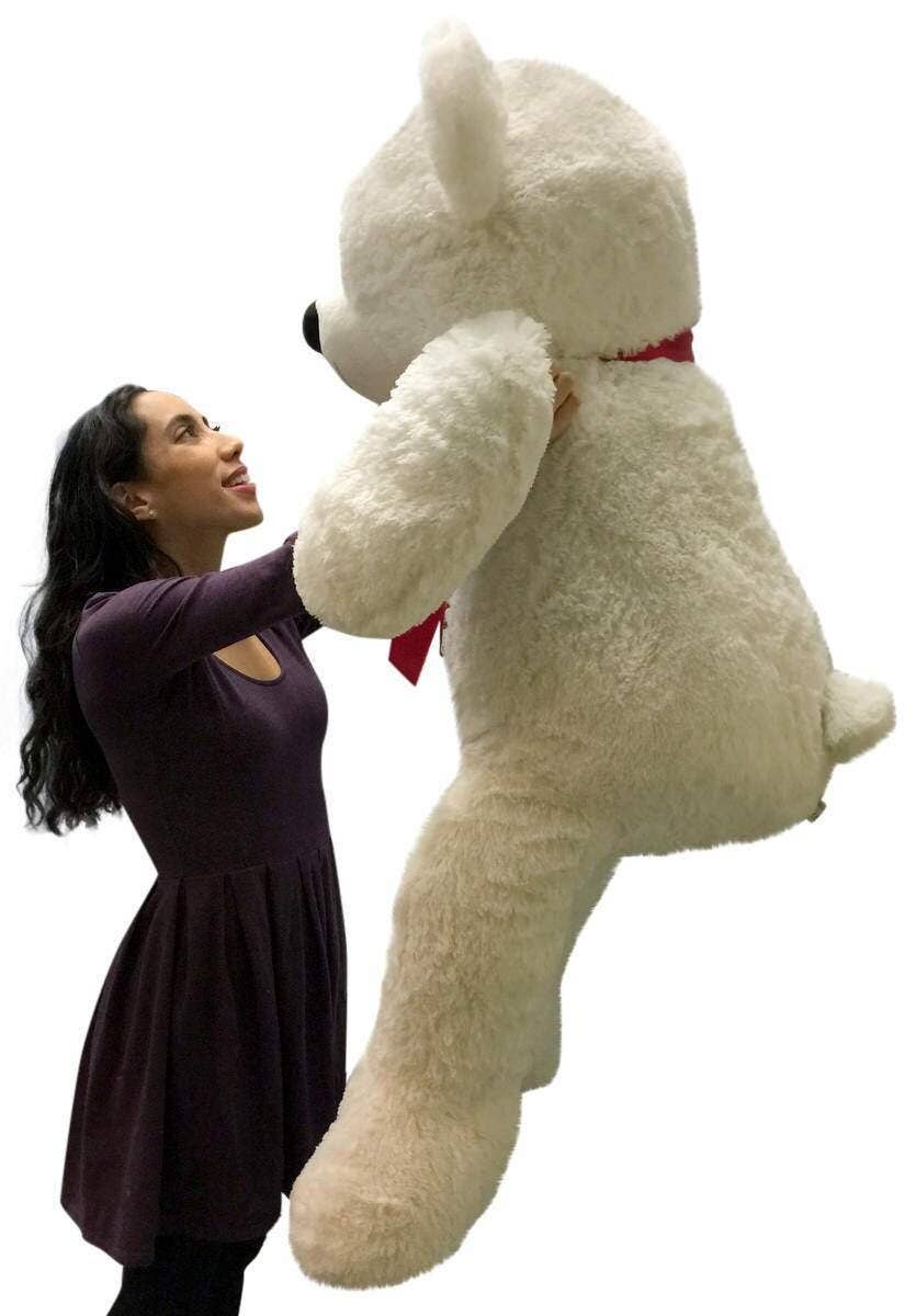 Big Plush - Wholesale Stuffed/Plush Toy - Kids & Baby - Giant Teddy Bear 52 Inch White Soft, Premium Quality Big8