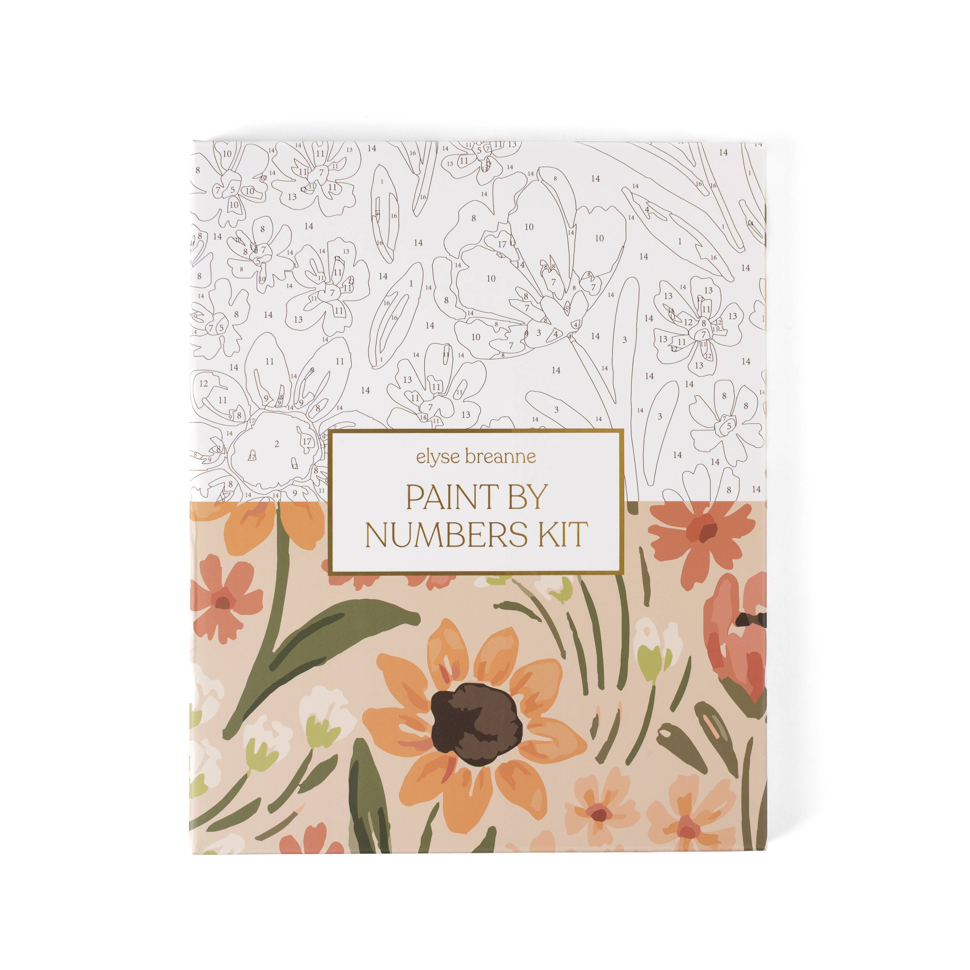 Elyse Breanne Design - Wholesale DIY Craft Kit - Sunny Poppies Paint By Number Kit