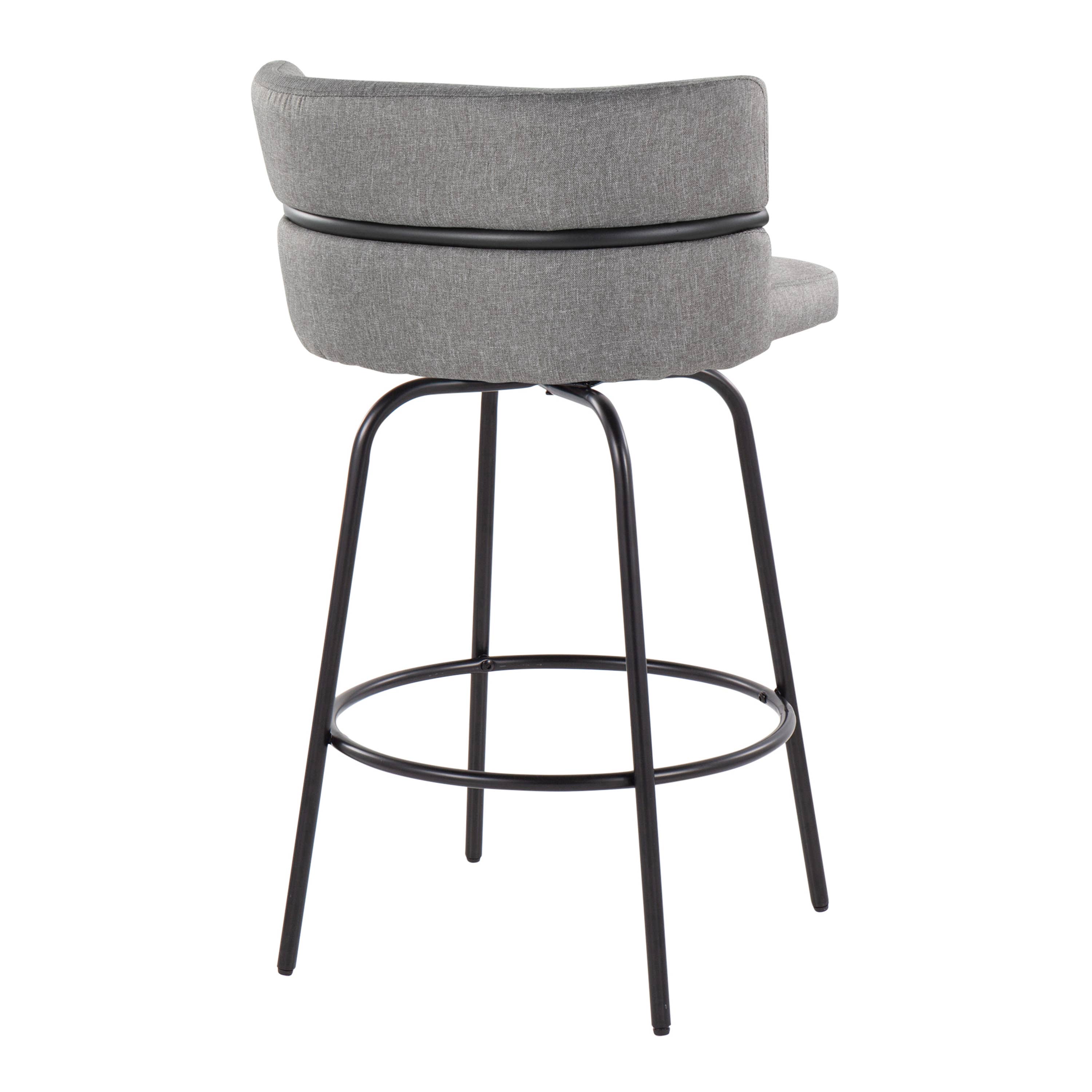 LumiSource and Grandview Gallery - Wholesale Stool - Cinch Claire 26" Fixed-Height Counter Stool - Set of 223