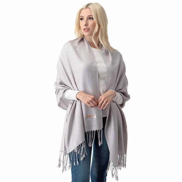 TAPA fashion – wholesale Wrap – Women's – Plain Pashmina PP1028B. (12PC)38