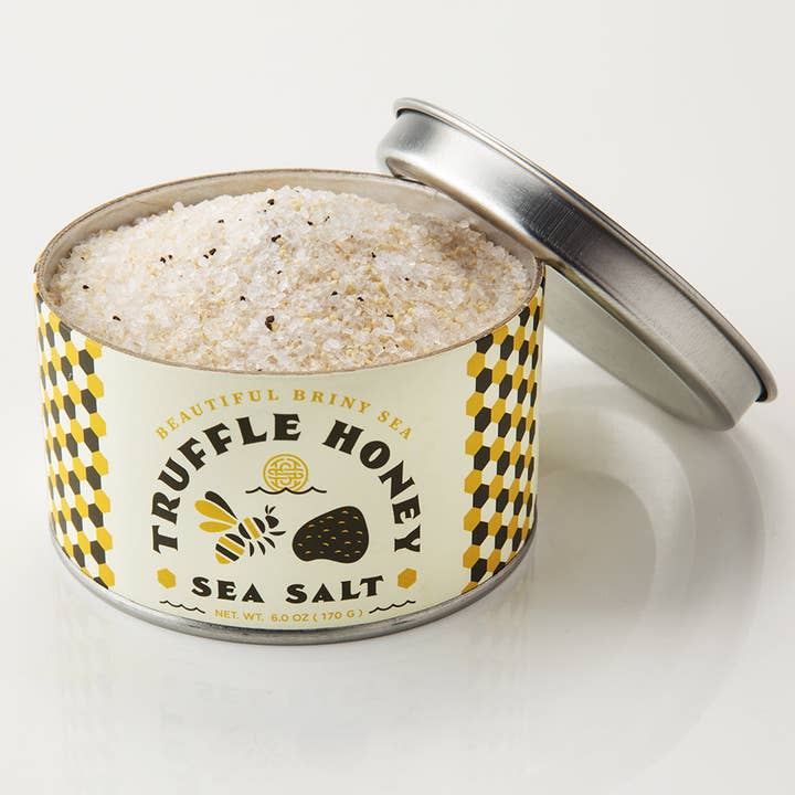 Truffle Honey Sea Salt for wholesale by Beautiful Briny Sea