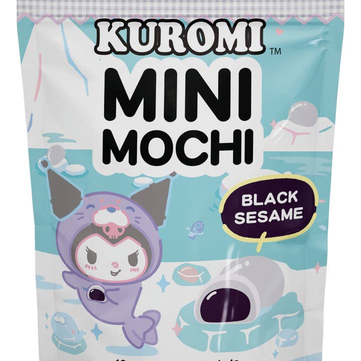 Sanrio Kuromi Mini Mochi Black Sesame 6.3 oz for wholesale by Cow Crack Wholesale