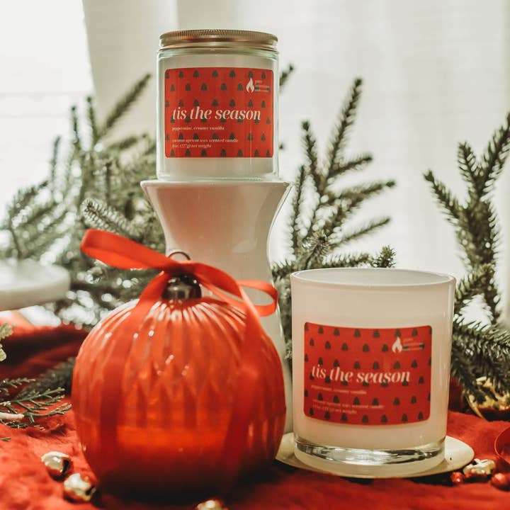 Pure Intentions Candle Company - Wholesale Jar/Filled Candle - Tis The Season (New)7