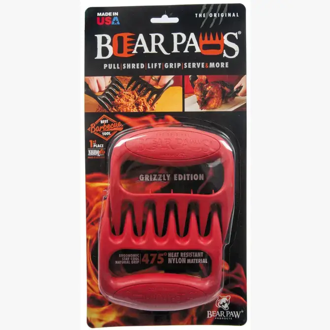 The BBQ Butler - Vente Outil de gril pour l'extérieur - Bear Paws - Accessoire original pour déchiqueter la viande8