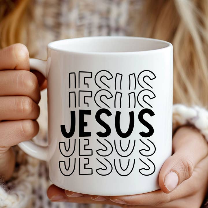 Jésus Christian Mug pour la vente par Hello Gorgeous Mugs