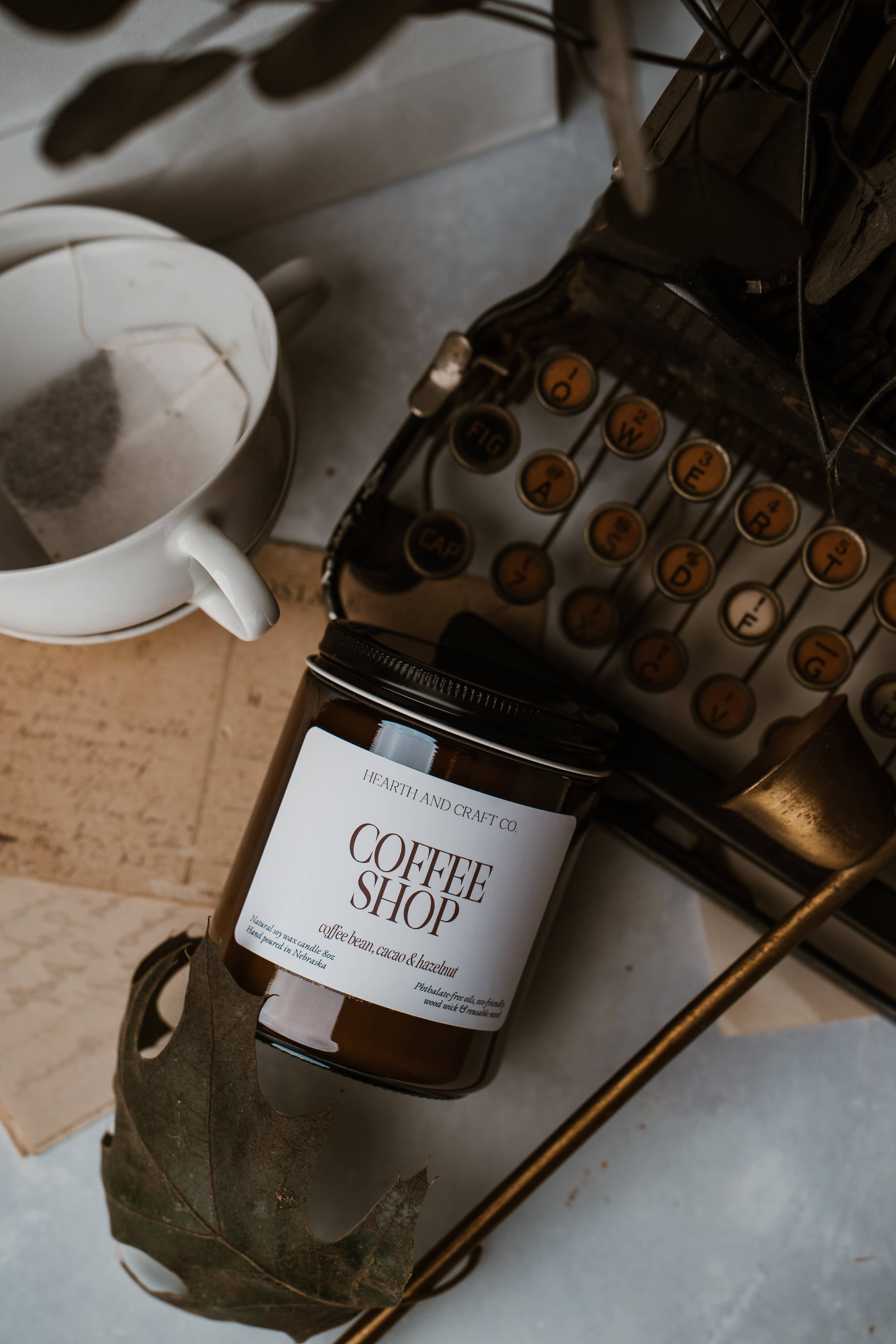 Hearth and Craft Candle Co. - Vente Bougie en bocal - CAFÉ43