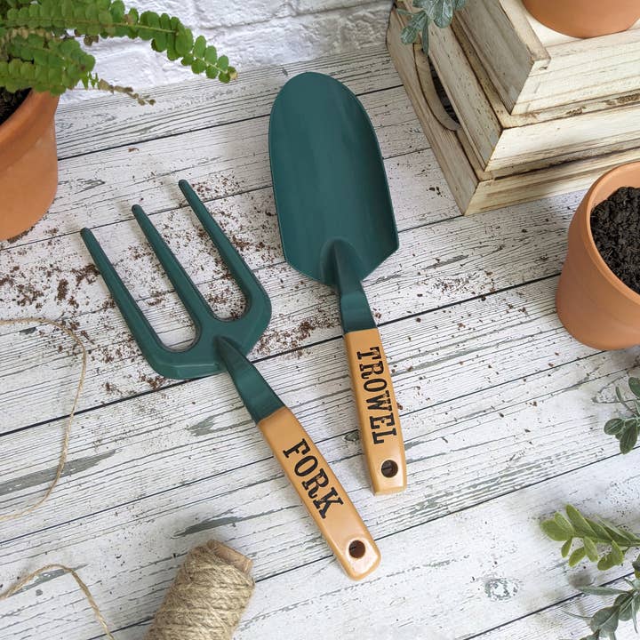 Robert Frederick Ltd - Wholesale Garden Tool - 2 Piece Tool Set -Â Orange Grove Gents Tools Cream