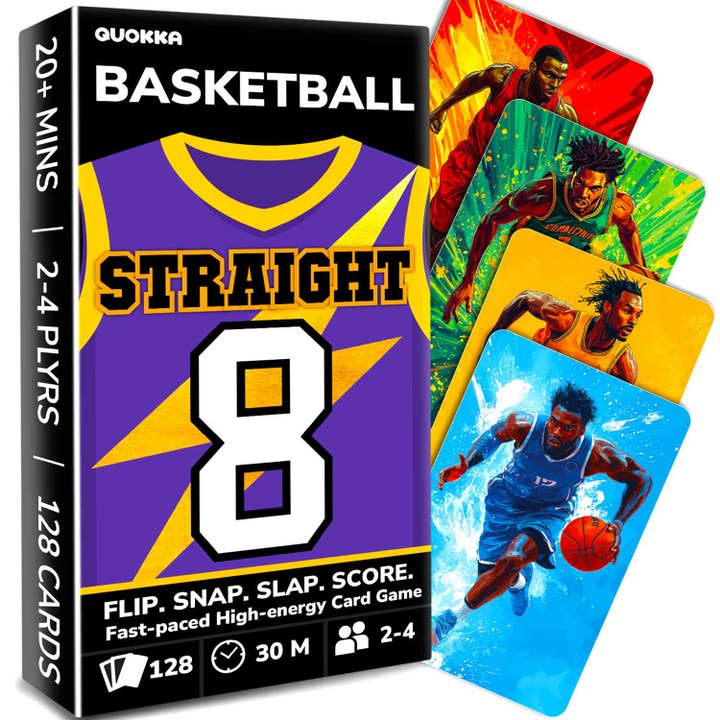 Fast-Paced Basketball Card Game for Kids & Adults for wholesale by QUOKKA