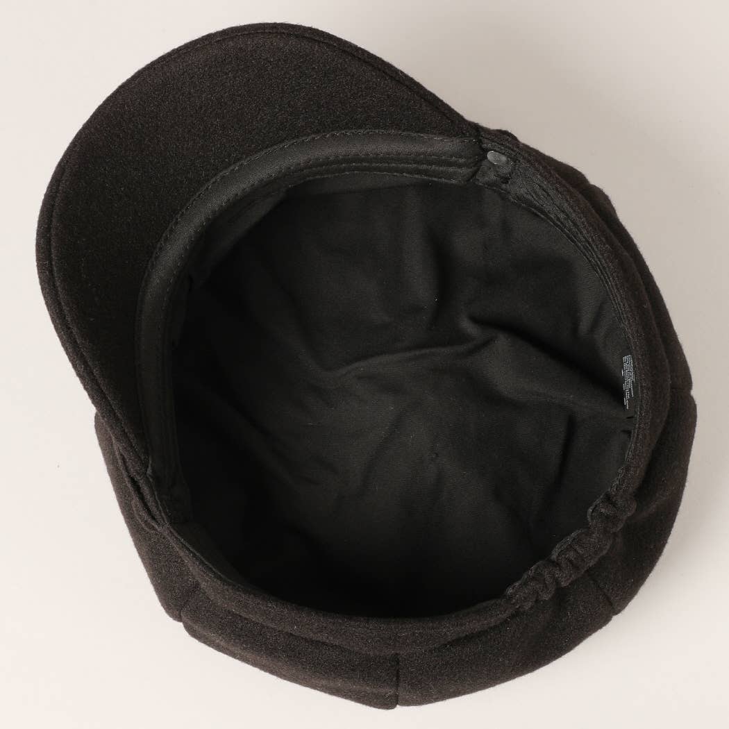 Fashion City - Vendita all'ingrosso Berretto - Donna - Cappello Cabbie casual a tinta unita2