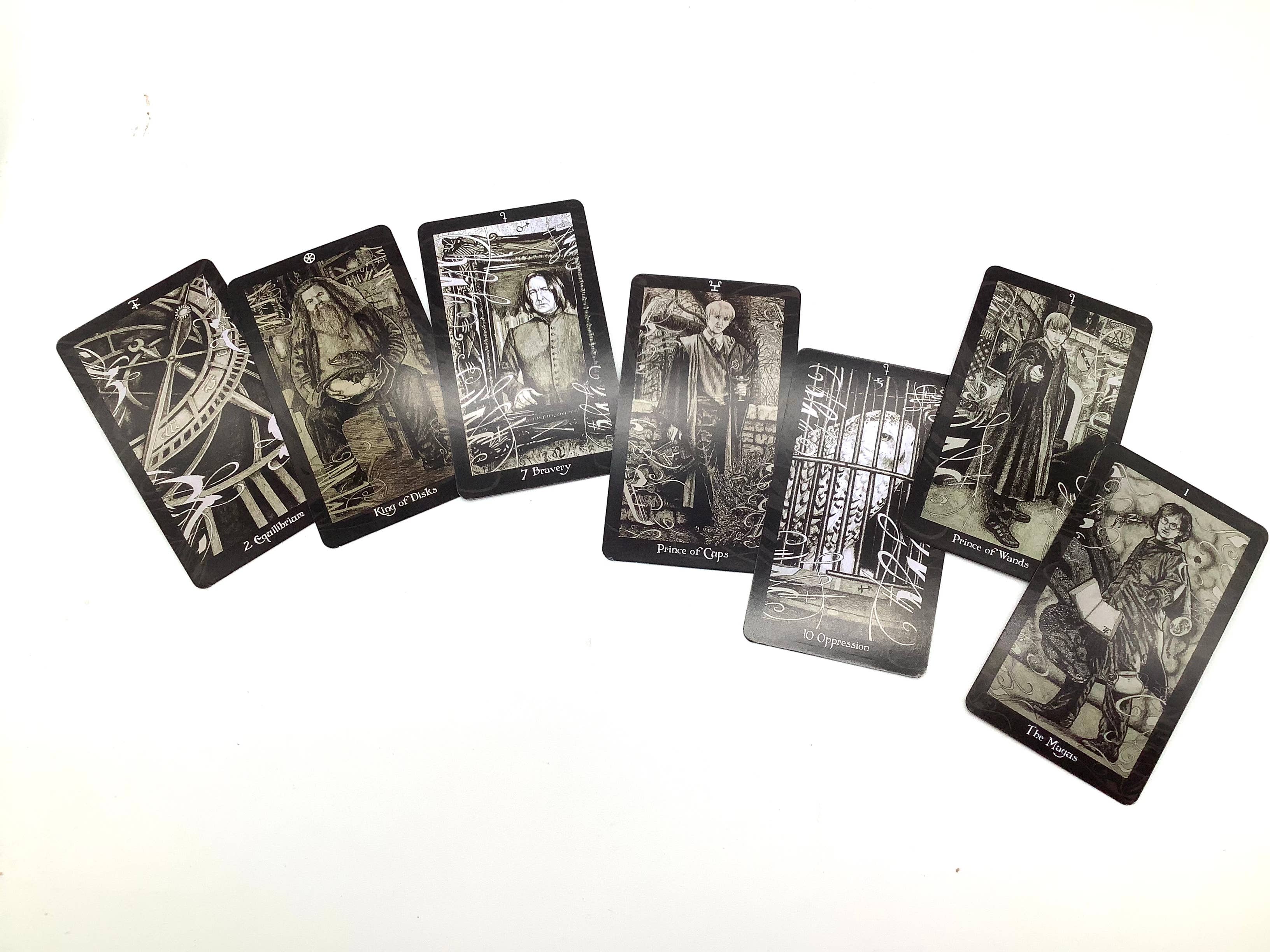 All Little Cute Things - Vente Cartes de tarot - Jeu de cartes de tarot HP pour fans des films Harry Potter7