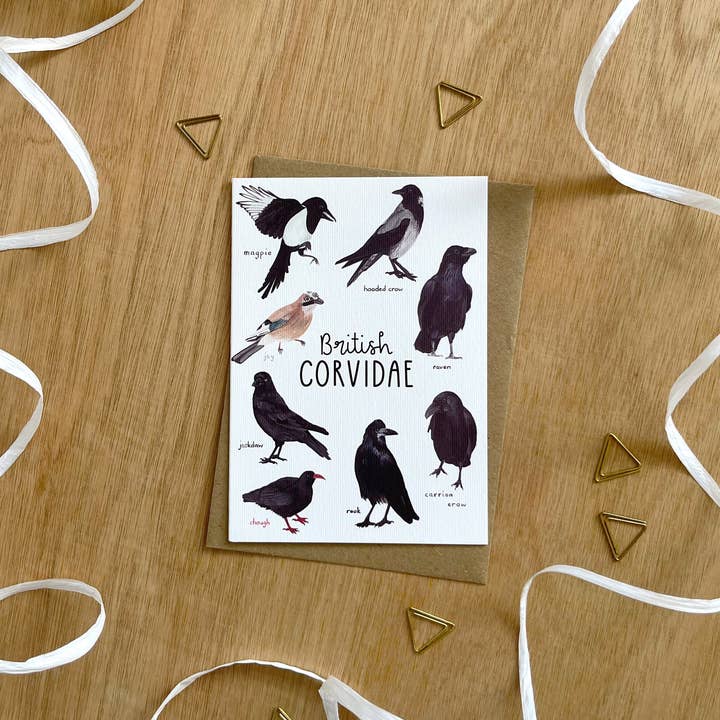 This Thursday - Wholesale Everyday Greeting Card - British Corvidae Card3
