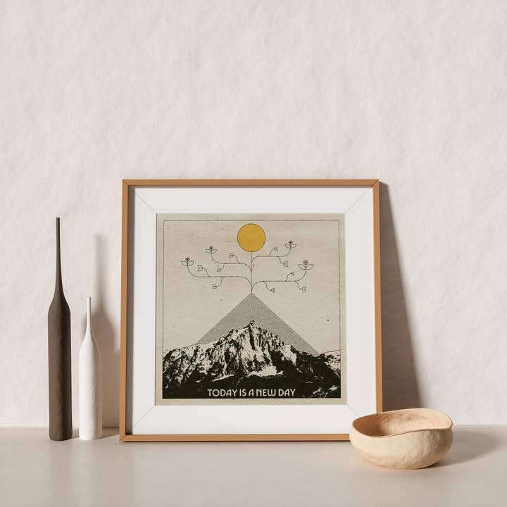 SheeleyCo - Wholesale Art Print - Today Is A New Day Print