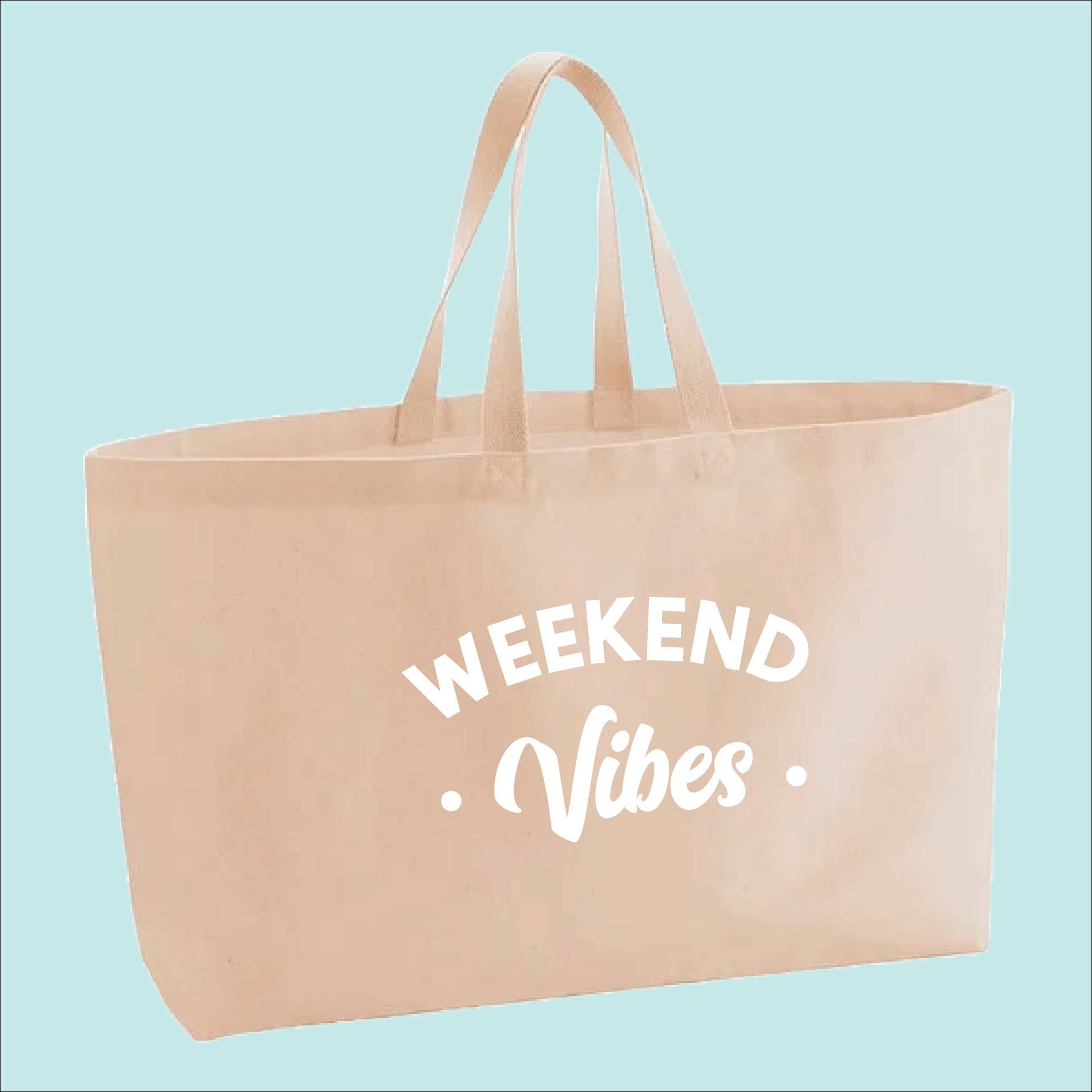 Lovetree Design – wholesale Tote bag – Women's – Weekend Vibes Premium Oversized Tote Bag7