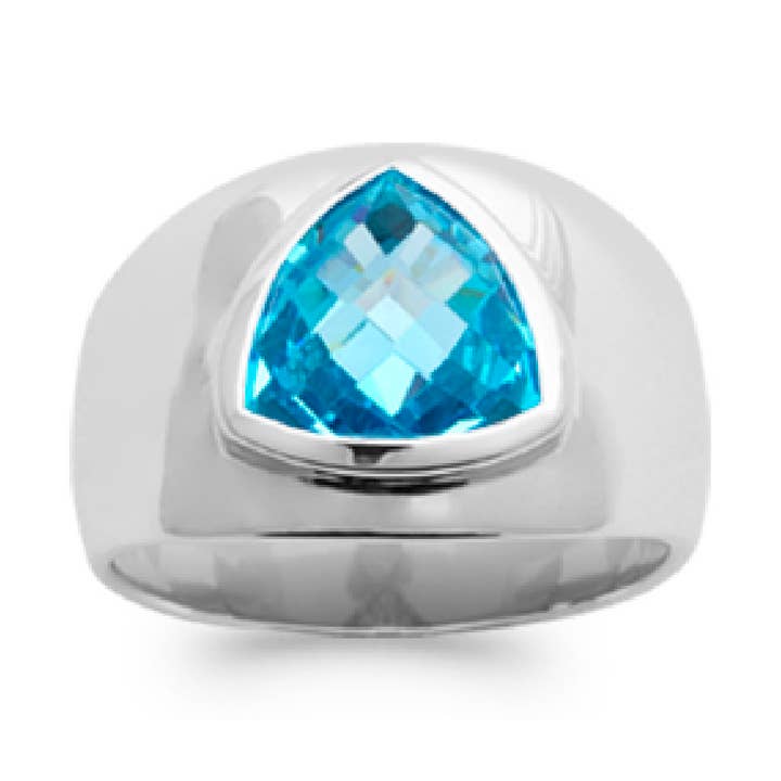 Mona .925 Sterling Silber vergoldet Rhodiumring türkis für den Großhandel von Jewelry Private Label