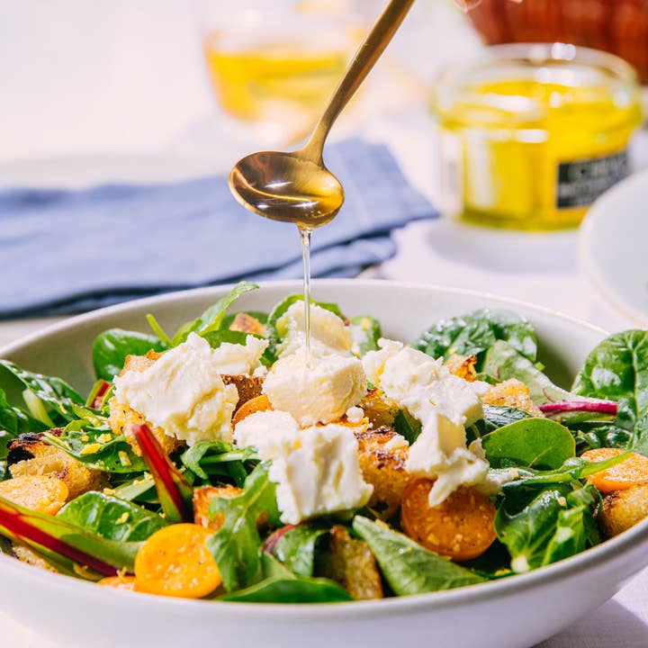 Belle Chevre & Chevoo - Wholesale Cheese - Chevoo Dill Pollen & Garlic Marinated Goat Cheese3