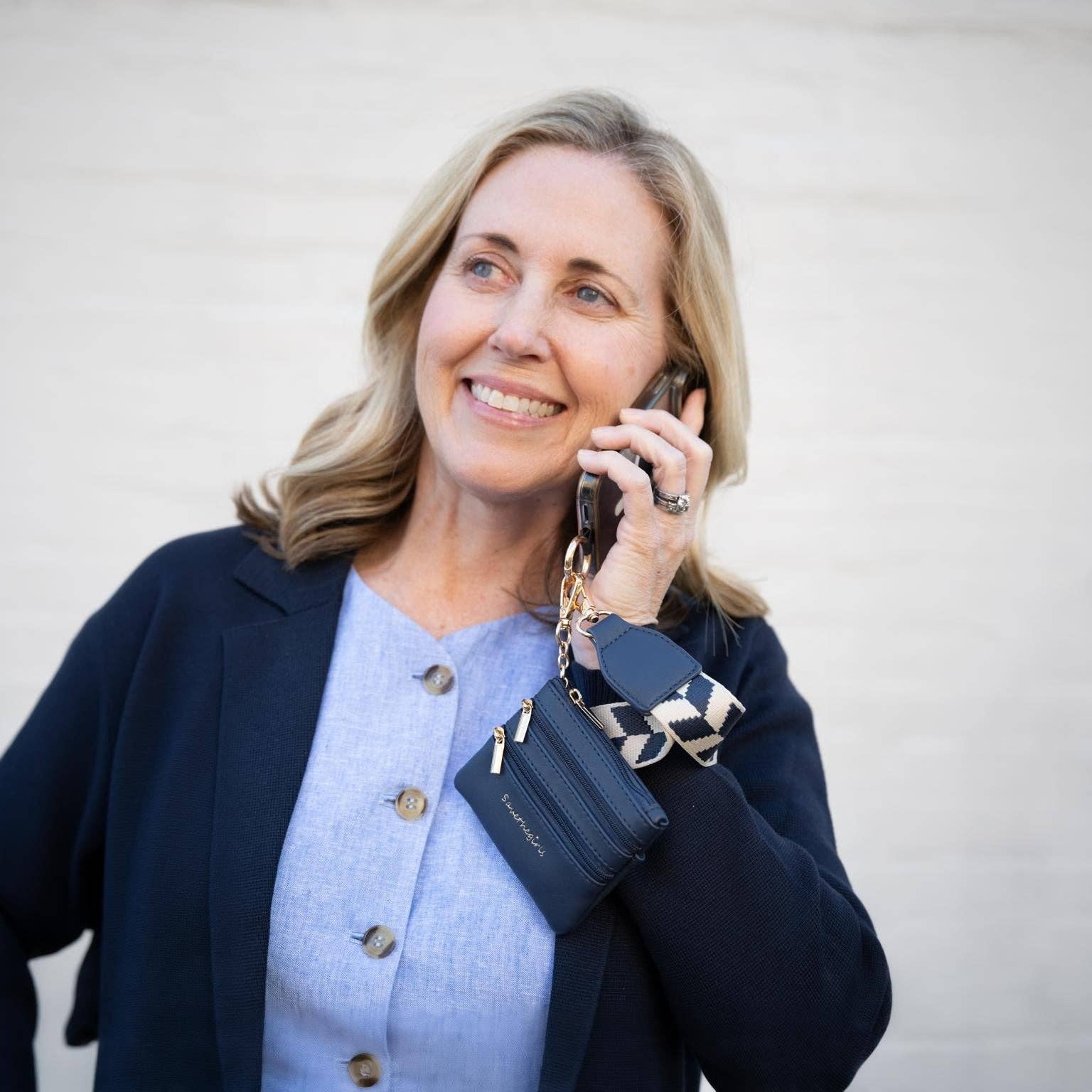 Save The Girls - Wholesale Phonecase Strap - Clip & Go Strap w/Zippered Pouch Chevron17