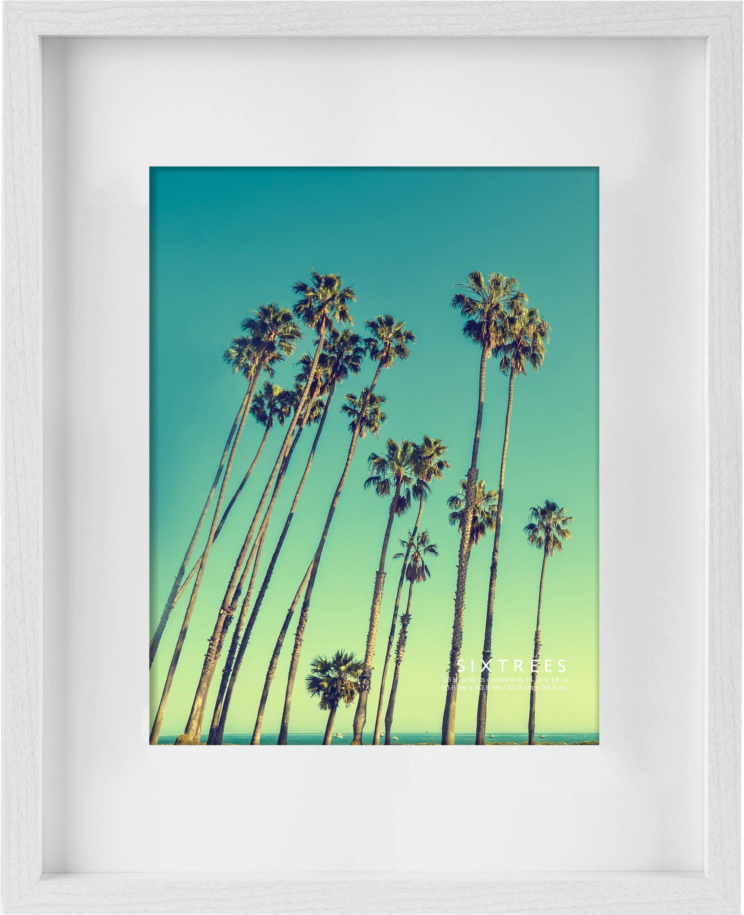 Sixtrees - Wholesale Picture Frame - Ethan Wood Matted Picture Frame - 11X14 or 16X20 - Multiple3