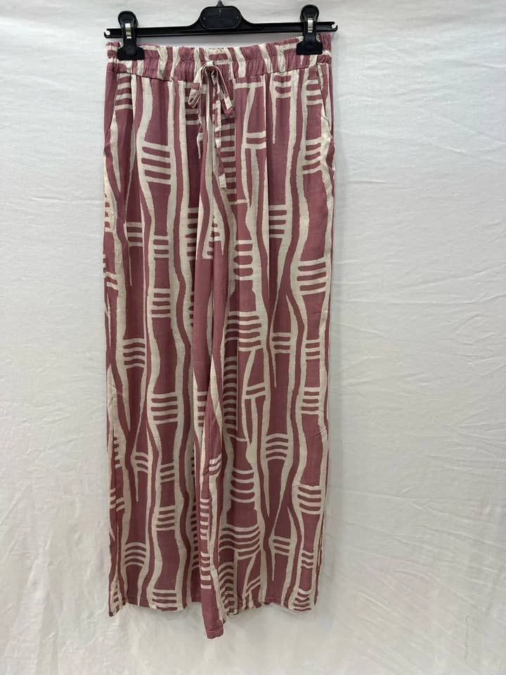 Mimi & Gogo - Wholesale Pants - Women's - New Art Style Printed Pants @5357_PaNewArt