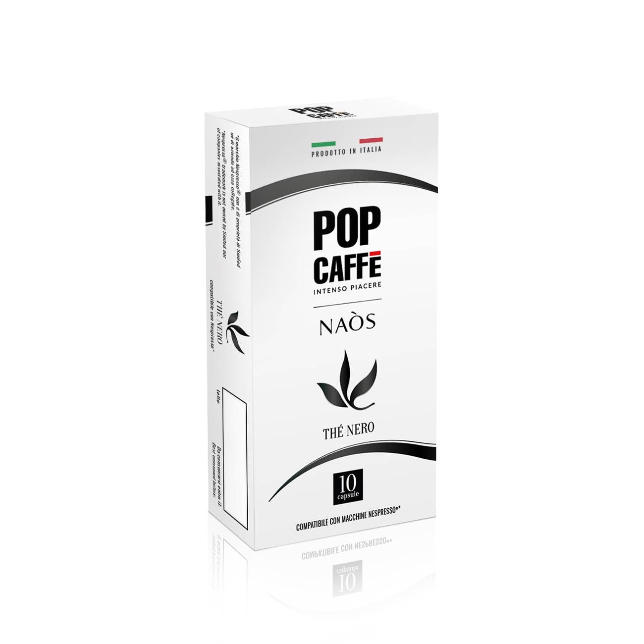 POP CAFFE' - Wholesale Instant Coffee/Espresso - NAOS DRINKS - BLACK LEAF TEA
100% made in Italy