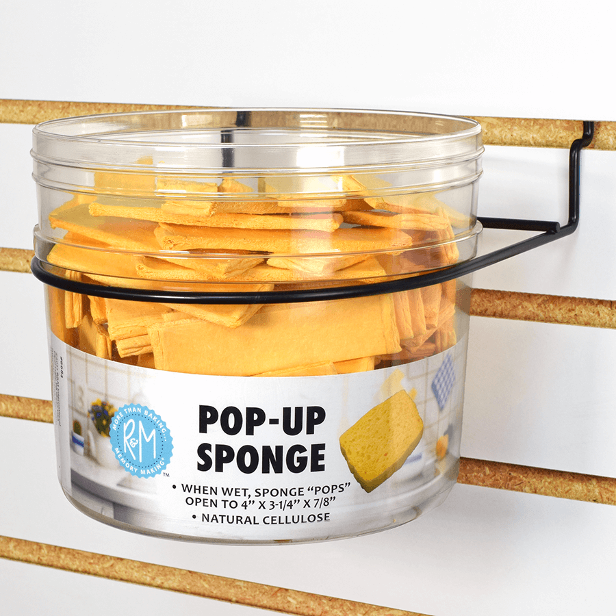 R&M International - Wholesale Cleaning Sponge - Wall Bucket Refill Pop Up Sponge /1001