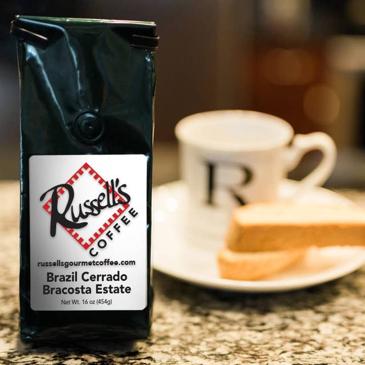 Russell's Gourmet Coffee - Wholesale Coffee Beans - Brazil Cerrado Coffee - Bracosta Estate