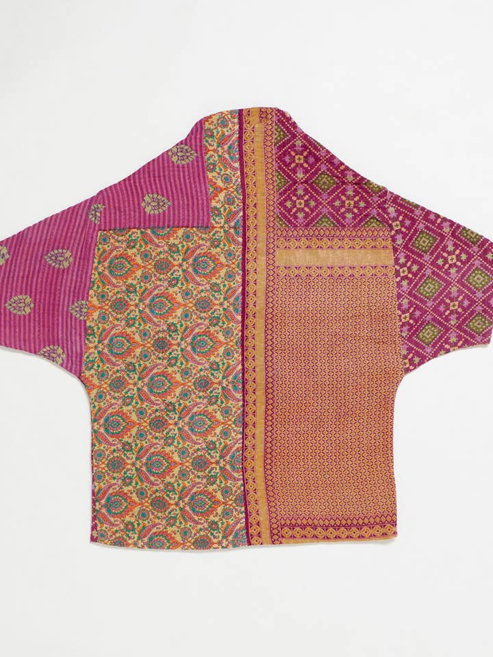 Veste matelassée Kantha Cocoon - N° 250707 pour la vente par Anchal