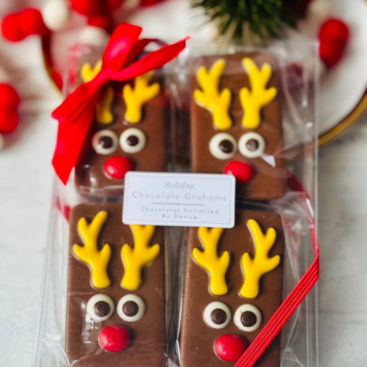 Chocolates Unlimited by Denise - Wholesale Chocolate Covered Sweets - Reindeer Inside Out Smore 7