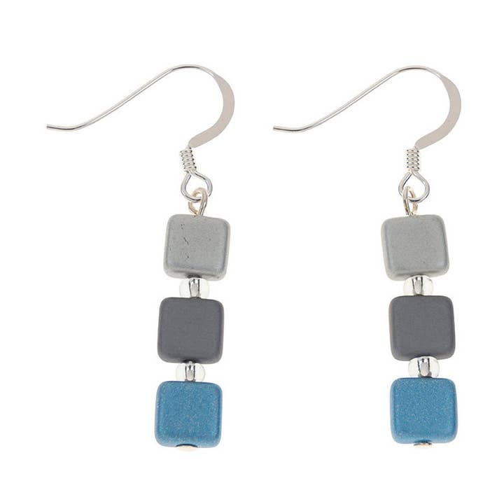 Pastel Geo Earrings for wholesale by Carrie Elspeth Jewellery