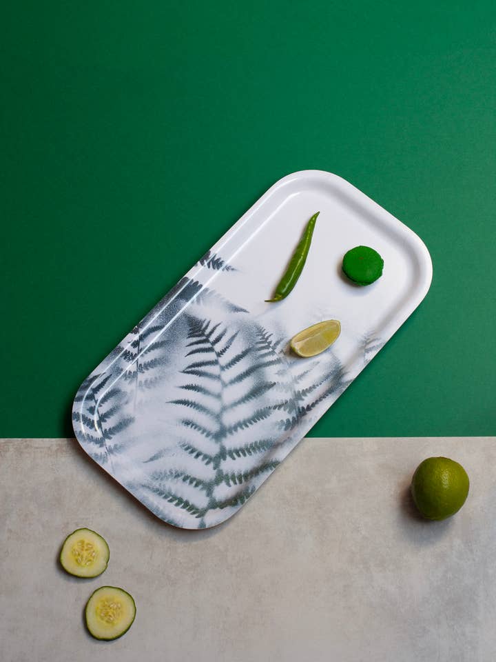 Fougère träbricka i björk för wholesale av Yukka