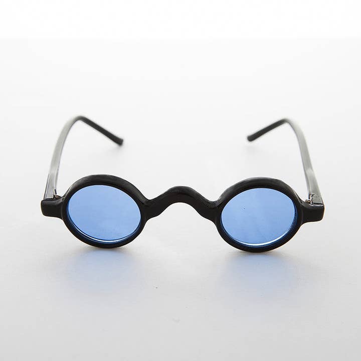 Victorian Round Colored Lens Ozzy Osbourne Vintage Sunglass - Shiva for wholesale by SUNGLASS MUSEUM