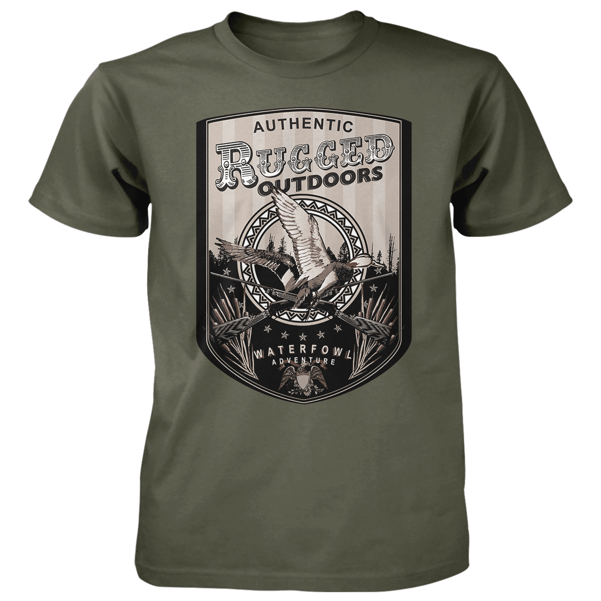 Old Country Outfitters - Wholesale T-Shirt - Unisex - Rugged Duck Outdoors - 4.5 oz Cotton T-Shirt7