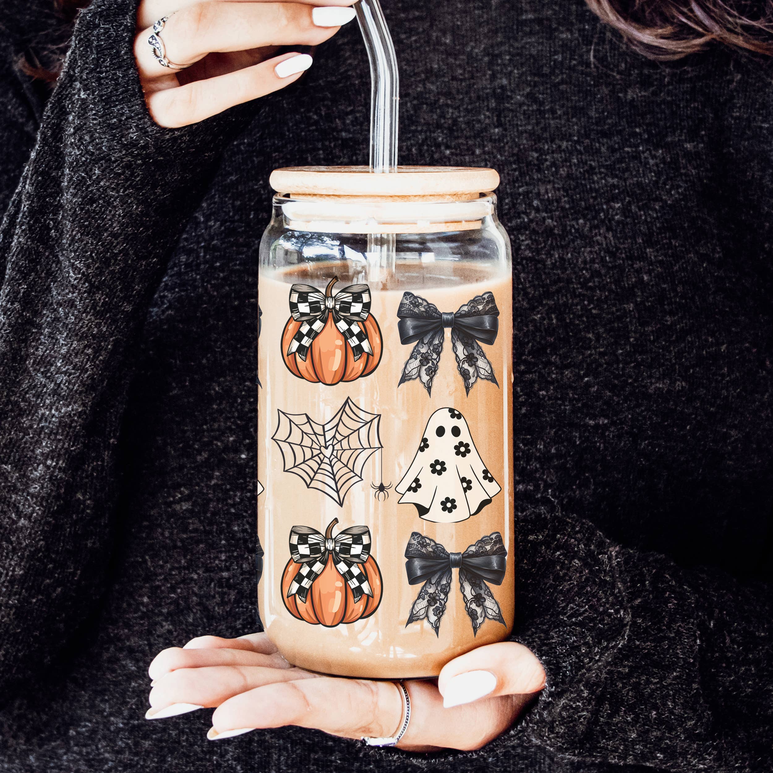 Gia Roma - Wholesale Drinking Glass/Cup - Sale - Fall & Halloween Glass Tumbler Cups, Modern, Funny55