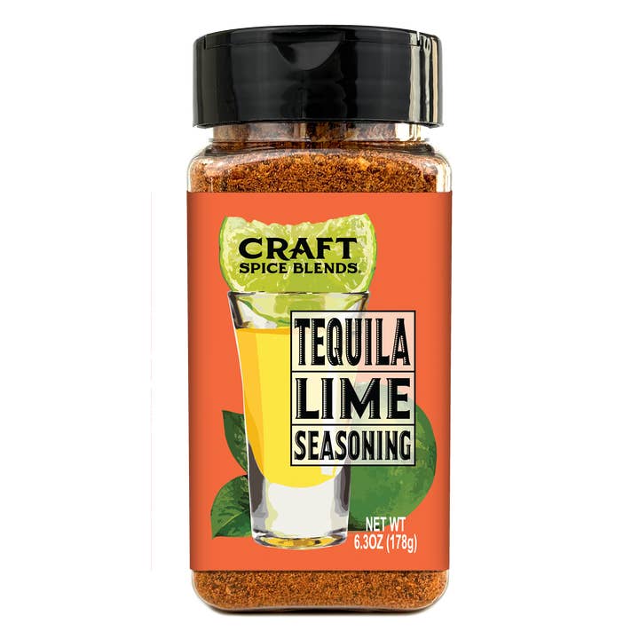 Craft Spice Blends - Wholesale Dried Spice Mix - Tequila Lime Seasoning 6.3oz