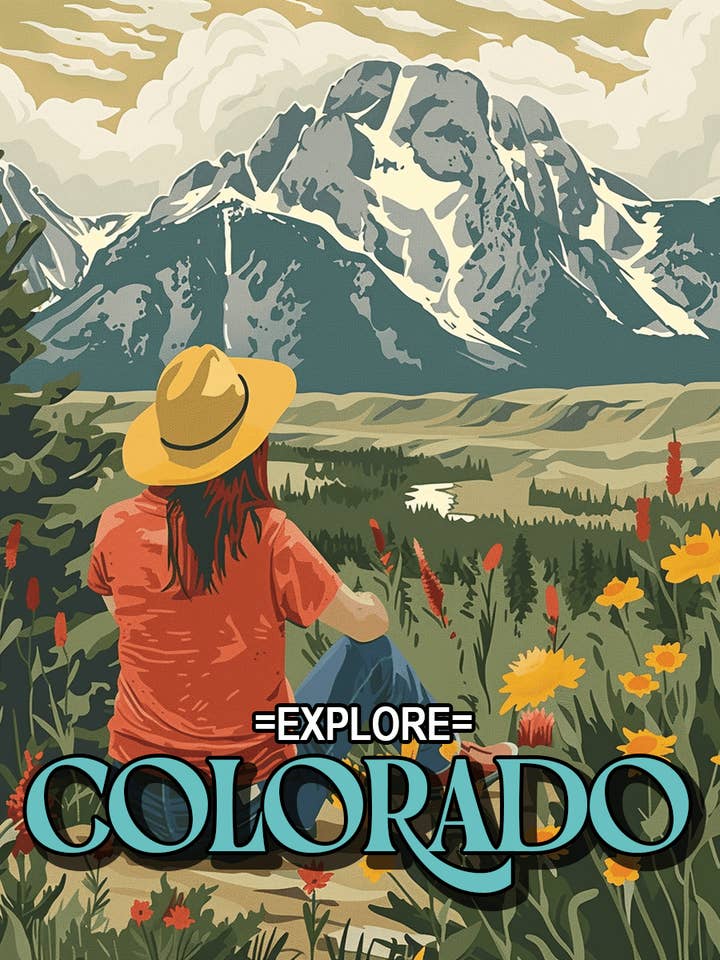 Serenity - Colorado Souvenir Home Decor Wall Art Prints – 8″x10″ Artwork for 11″x14″ Frame for wholesale by Mowbi