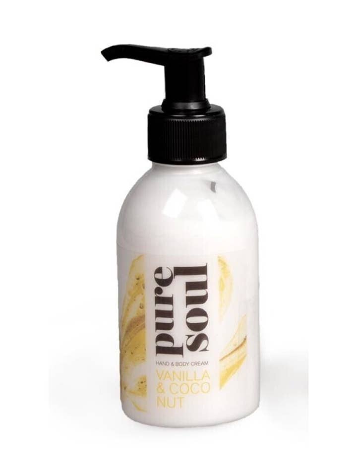 Aum Hand & Body Cream 200ml Vanilla & Coconut for wholesale by AUM Fragrances