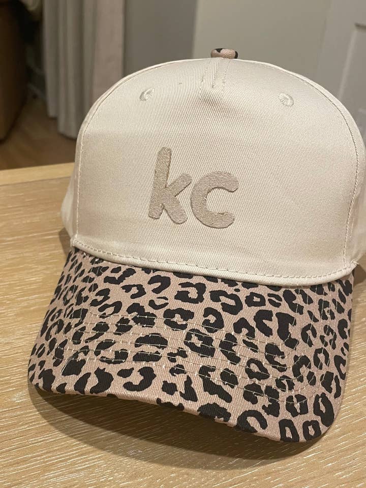 Kansas City KC Leopard Brim Hat for wholesale by Thread Friday