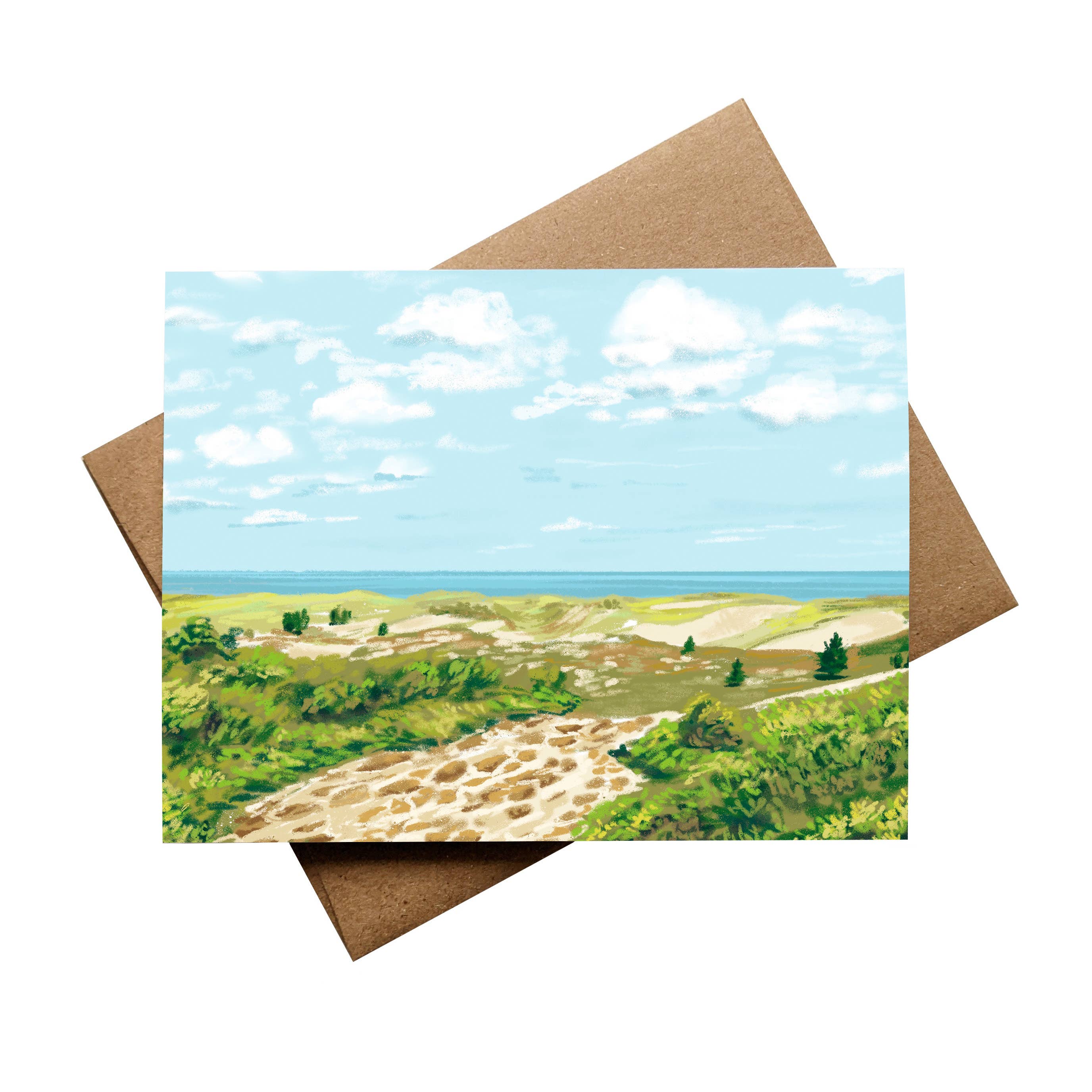 Kat Maus Haus Illustration - Wholesale Stationery/Notecard Set - Scenes of Massachusetts Notecard Set3
